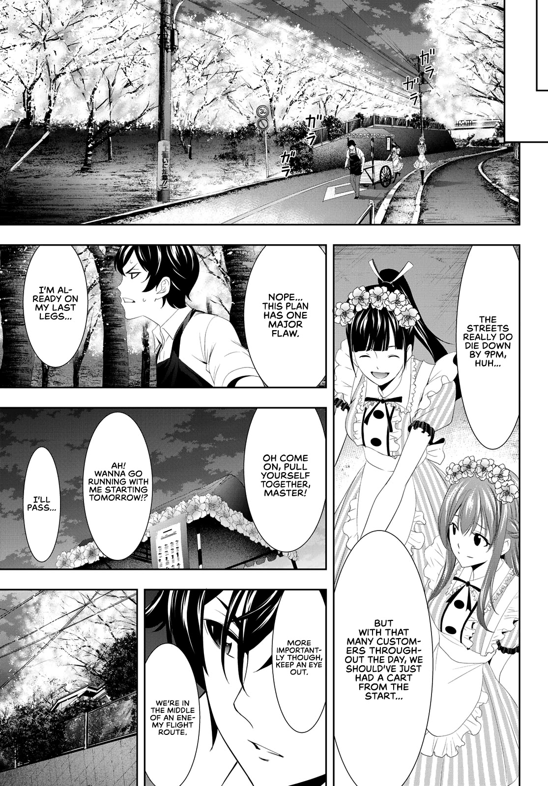 Goddess Café Terrace Chapter 11 page 8 - Chapter 11: Mark Zero!