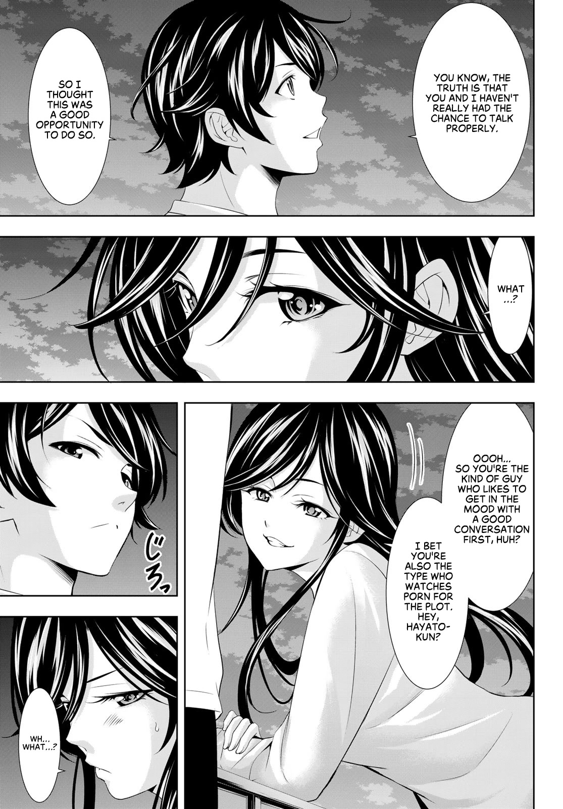 Goddess Café Terrace Chapter 111 page 9 - Chapter 111: A Midnight Intruder