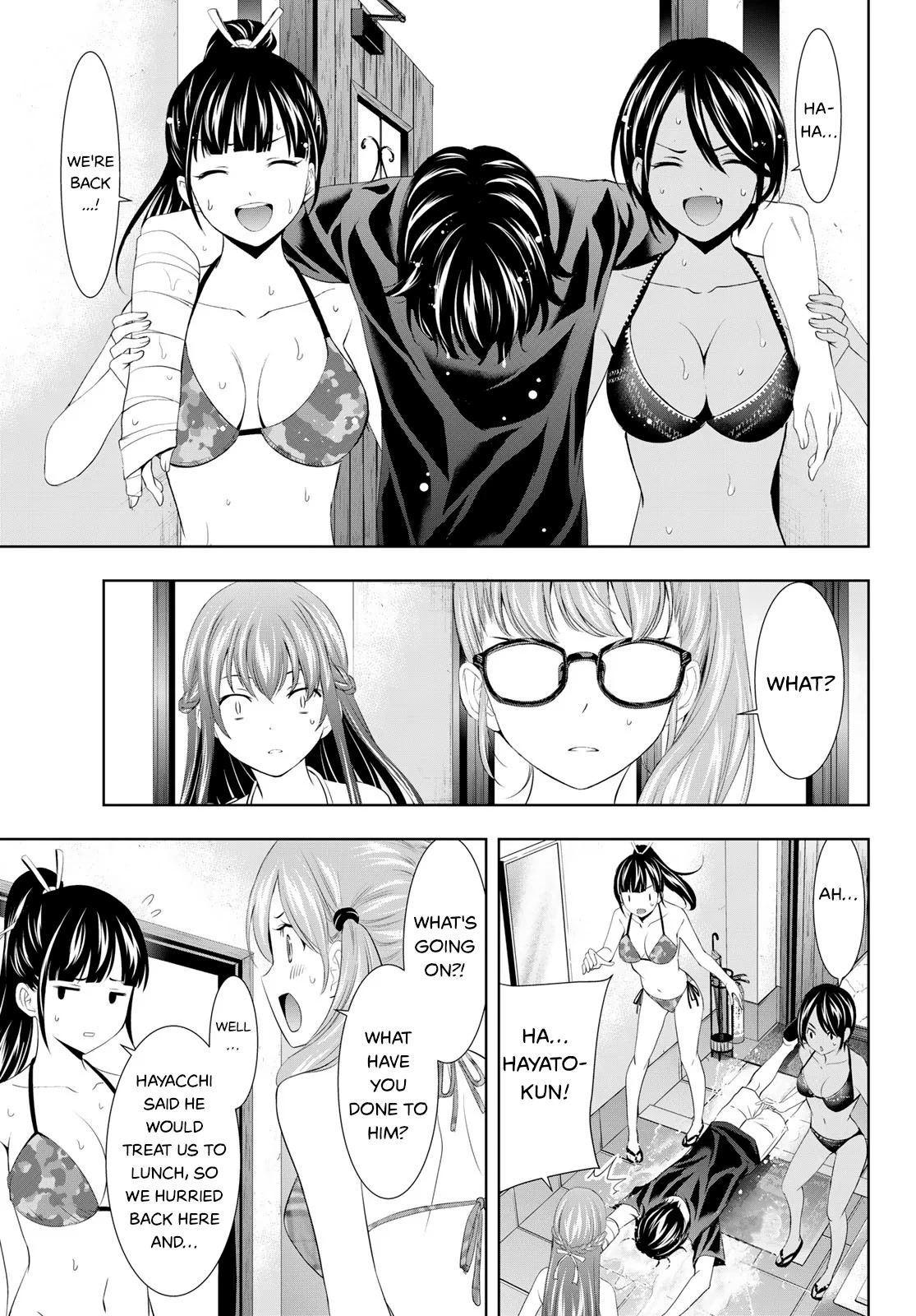 Goddess Café Terrace Chapter 112 page 17 - Chapter 112: Tour Guides