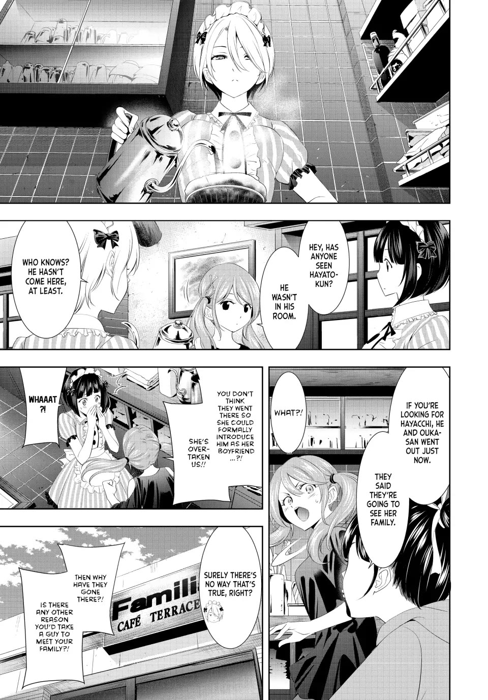 Goddess Café Terrace Chapter 118 page 3 - Chapter 118
