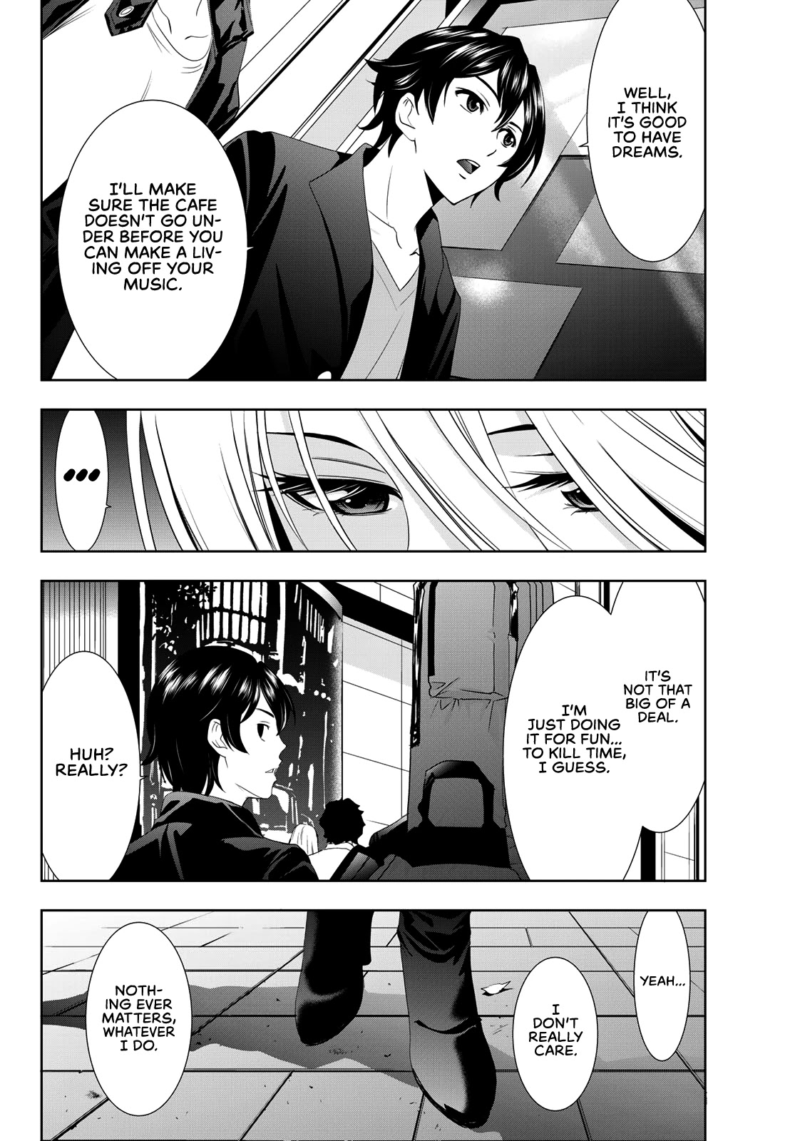 Goddess Café Terrace Chapter 12 page 16 - Chapter 12: Day Off