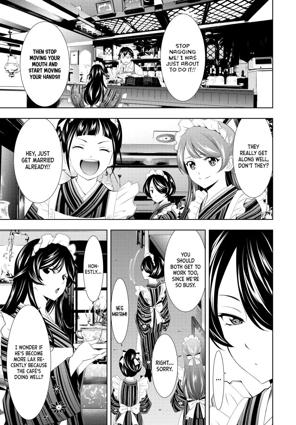 Goddess Café Terrace Chapter 122 page 3 - Chapter 122