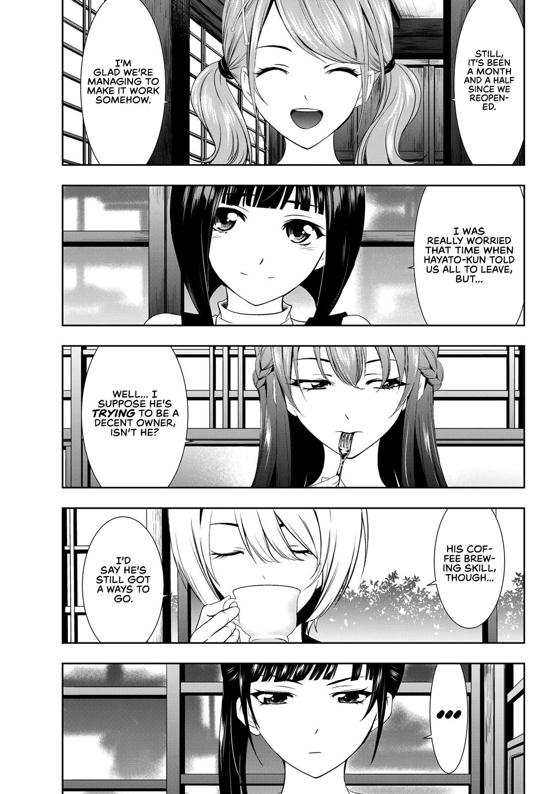 Goddess Café Terrace Chapter 13 page 8 - Chapter 13: Some Things Never Change