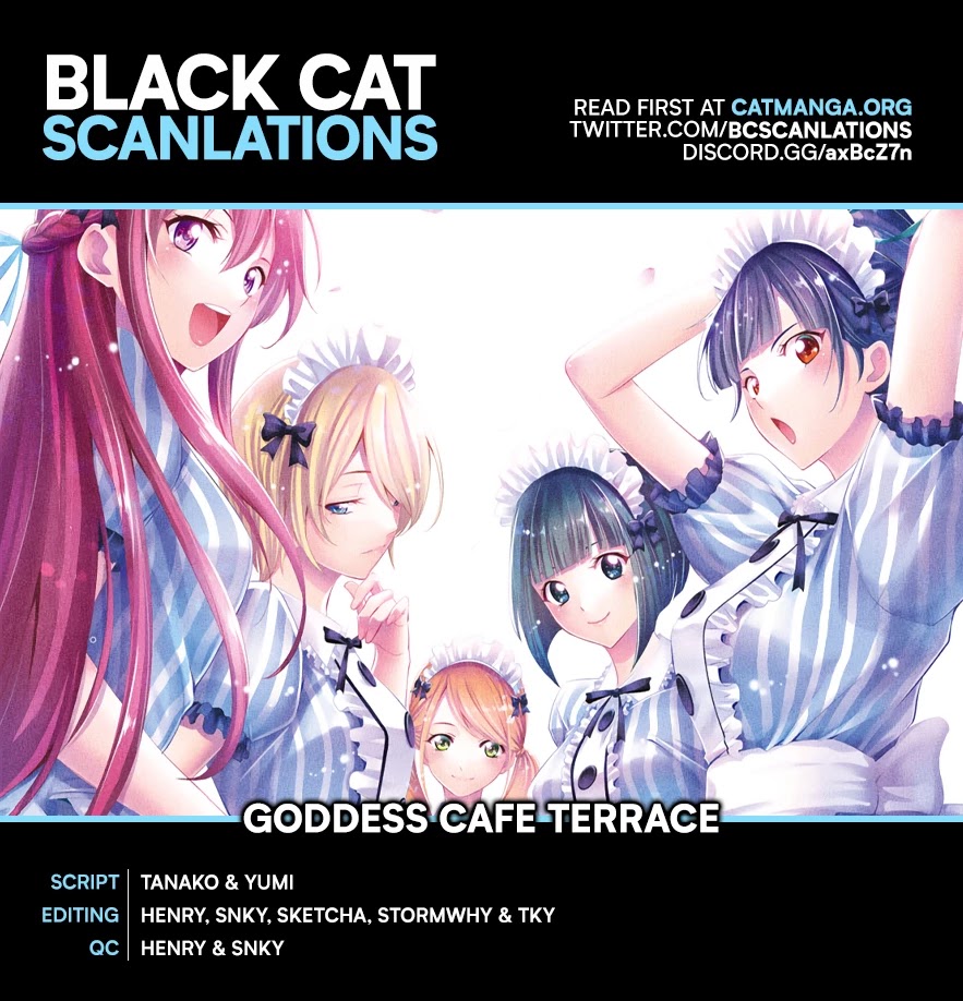 Goddess Café Terrace Chapter 14 page 1 - Chapter 14: Two Months In!