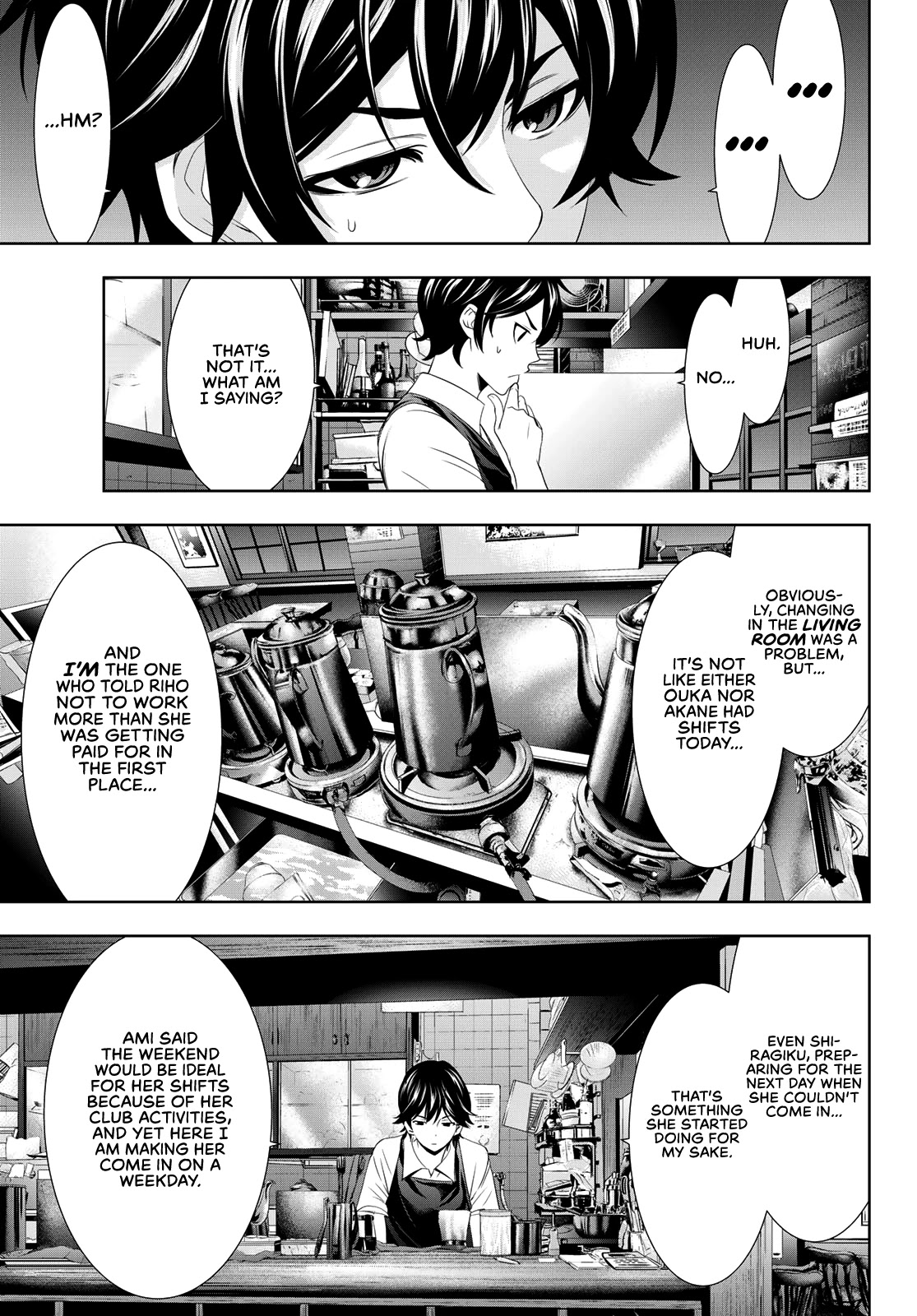 Goddess Café Terrace Chapter 14 page 10 - Chapter 14: Two Months In!