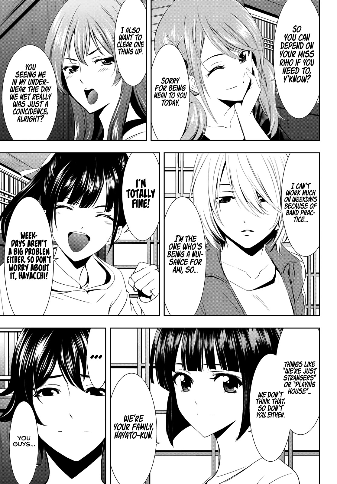 Goddess Café Terrace Chapter 14 page 17 - Chapter 14: Two Months In!