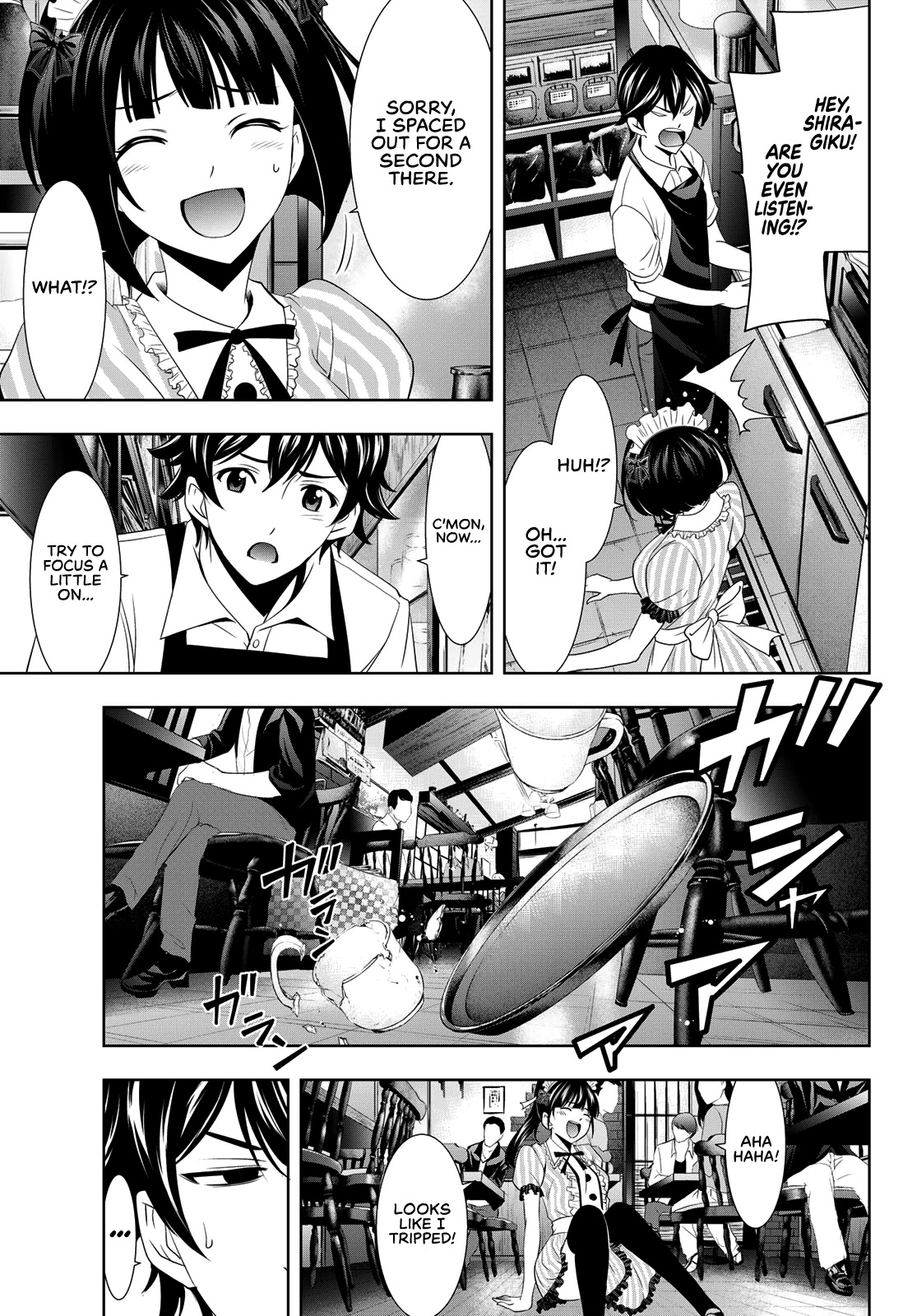 Goddess Café Terrace Chapter 14 page 4 - Chapter 14: Two Months In!