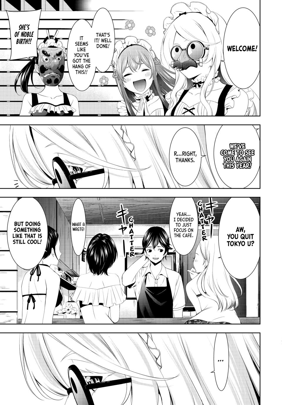 Goddess Café Terrace Chapter 140 page 9 - Chapter 140