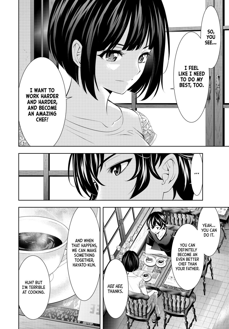 Goddess Café Terrace Chapter 147 page 12 - Chapter 147