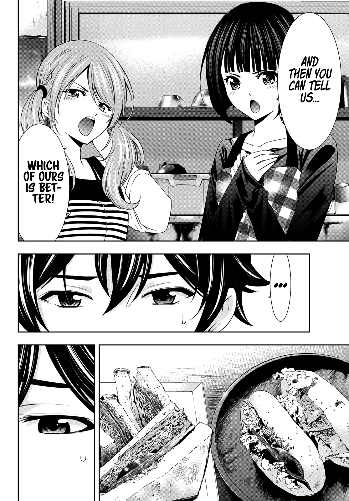 Goddess Café Terrace Chapter 15 page 15 - Chapter 15: The Sandwich War!