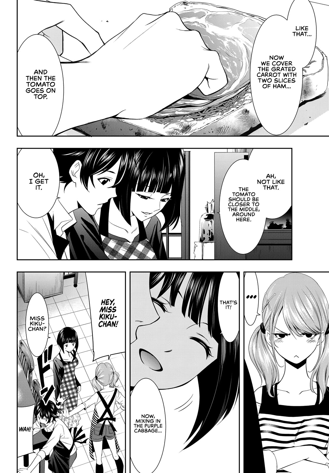 Goddess Café Terrace Chapter 15 page 9 - Chapter 15: The Sandwich War!