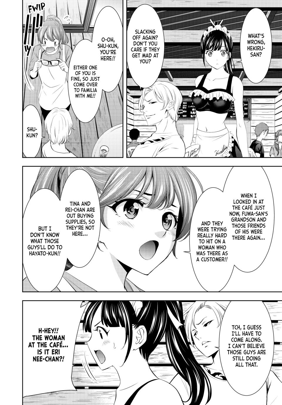 Goddess Café Terrace Chapter 151 page 14 - Chapter 151