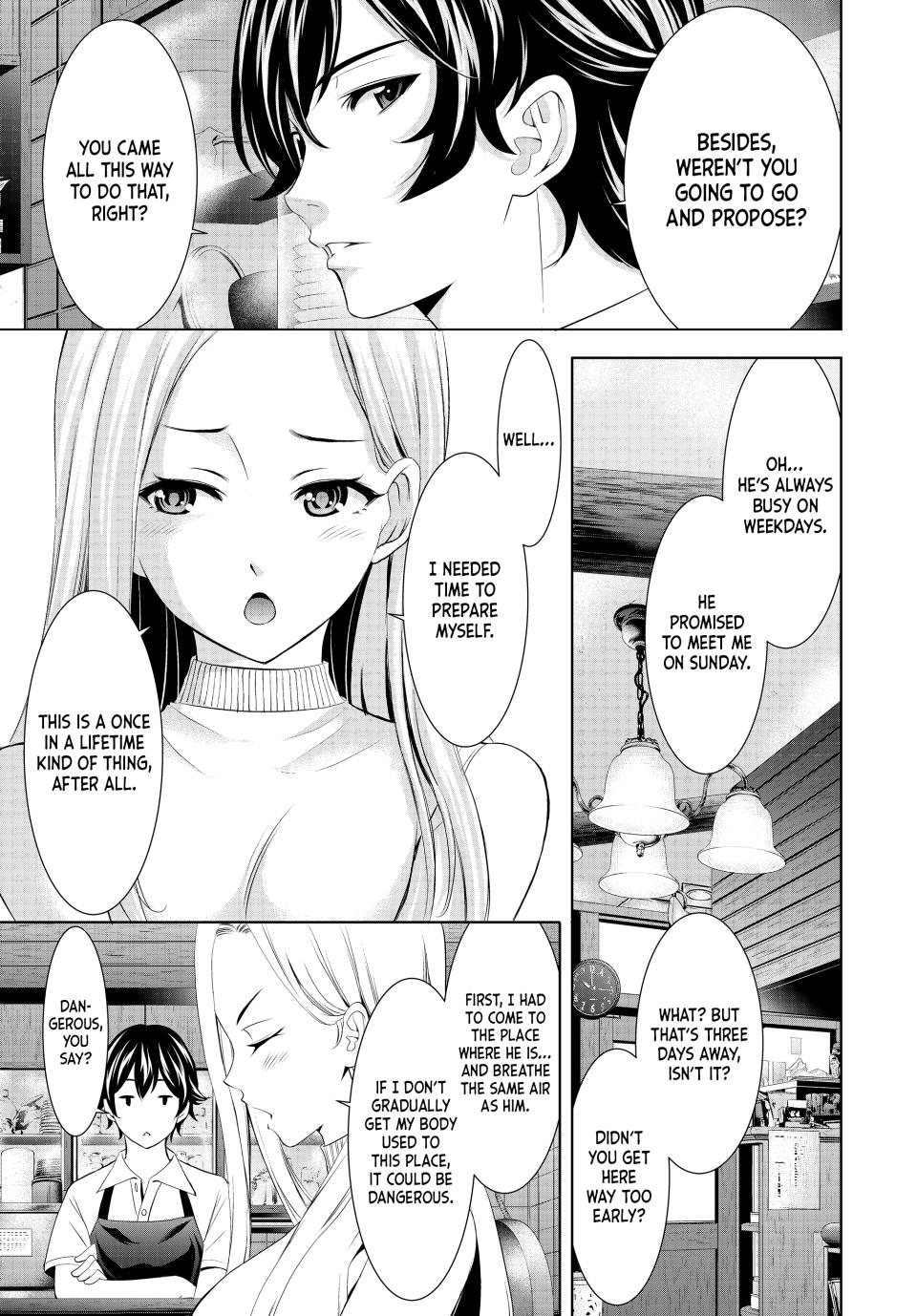 Goddess Café Terrace Chapter 151 page 9 - Chapter 151