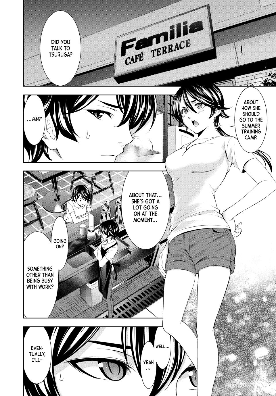 Goddess Café Terrace Chapter 154 page 12 - Chapter 154