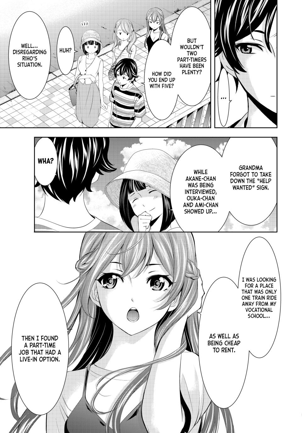 Goddess Café Terrace Chapter 159 page 9 - Chapter 159