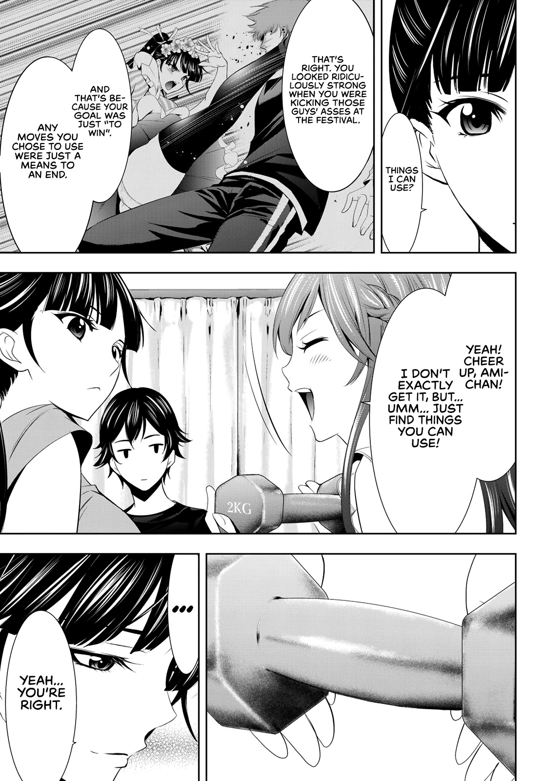 Goddess Café Terrace Chapter 16 page 12 - Chapter 16: I Wanna Be Stronger!
