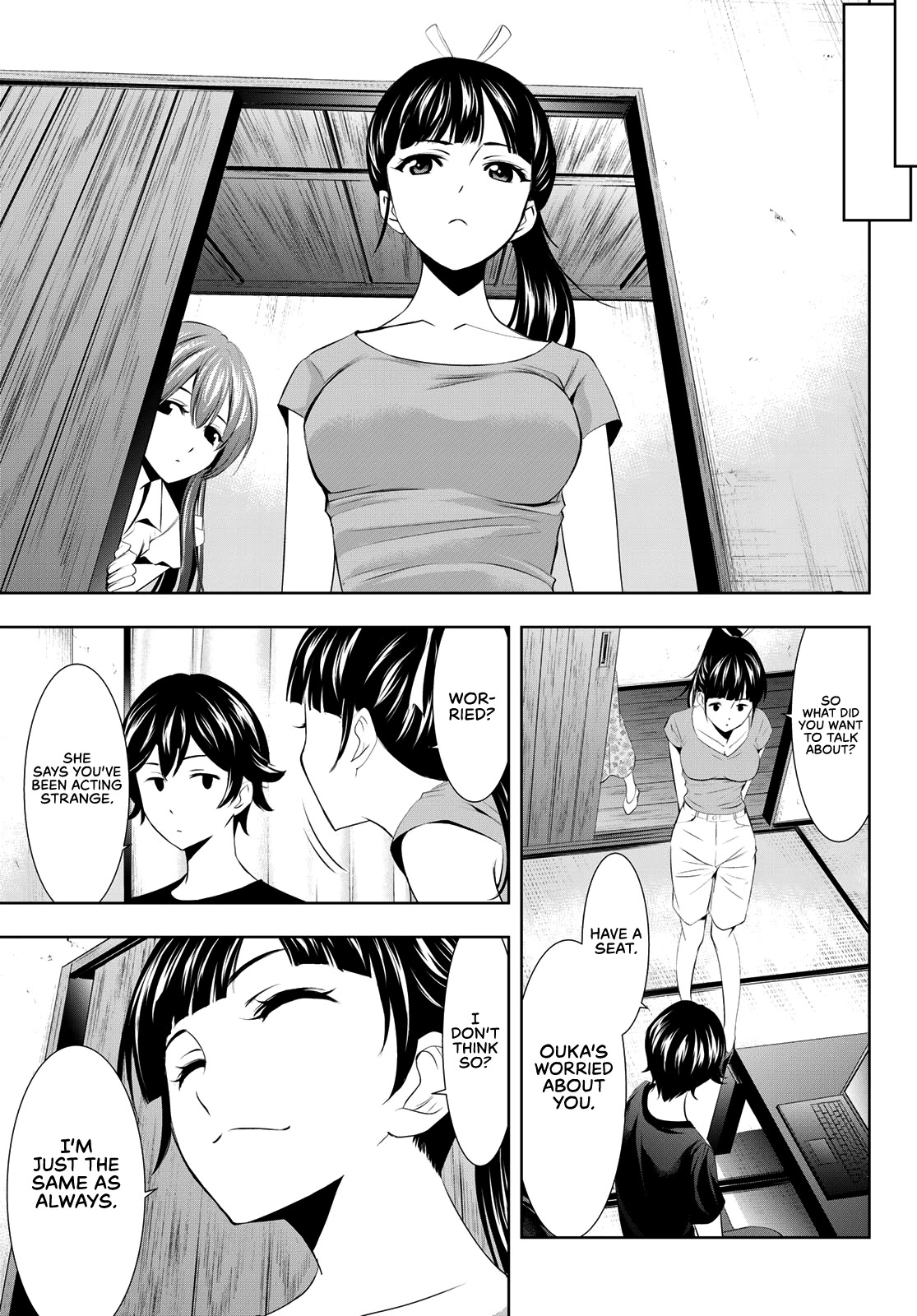 Goddess Café Terrace Chapter 16 page 8 - Chapter 16: I Wanna Be Stronger!