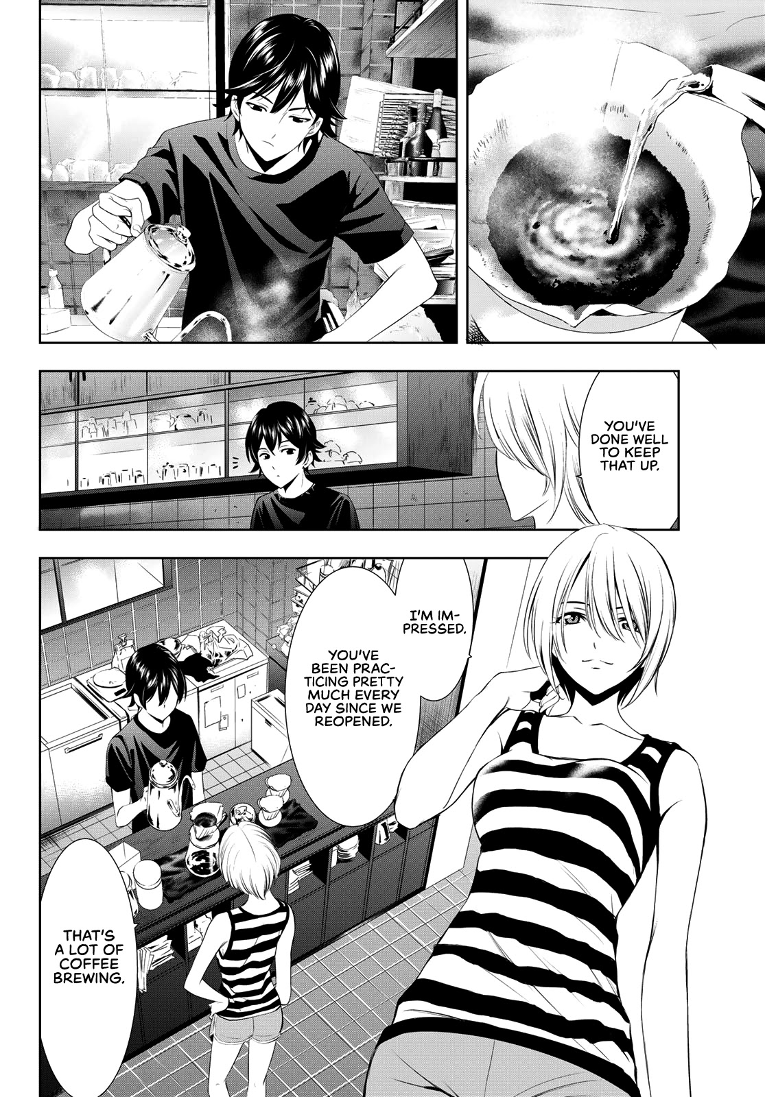 Goddess Café Terrace Chapter 17 page 13 - Chapter 17: Akane's Circumstances