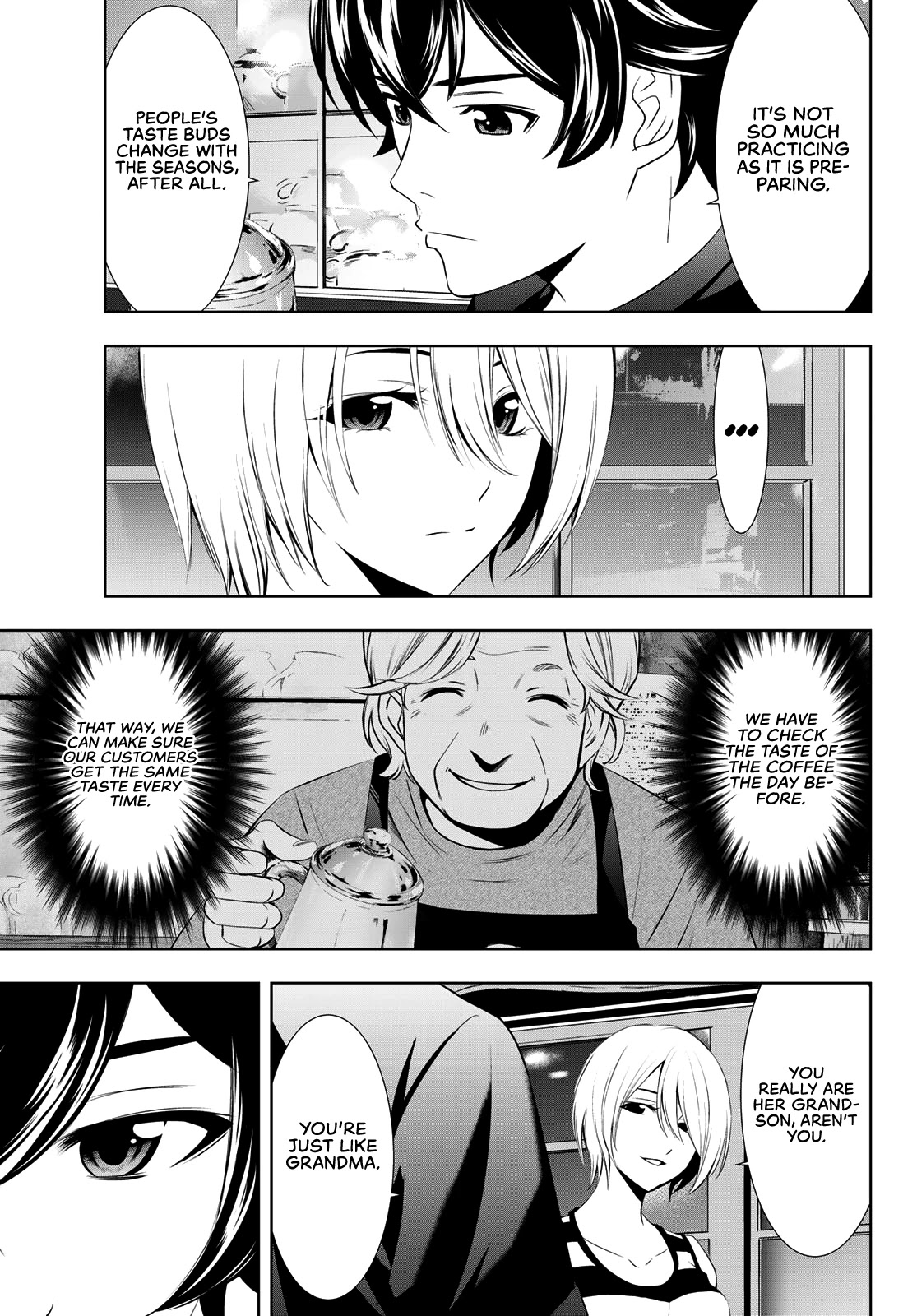 Goddess Café Terrace Chapter 17 page 14 - Chapter 17: Akane's Circumstances
