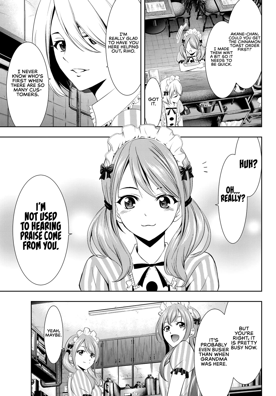 Goddess Café Terrace Chapter 17 page 8 - Chapter 17: Akane's Circumstances