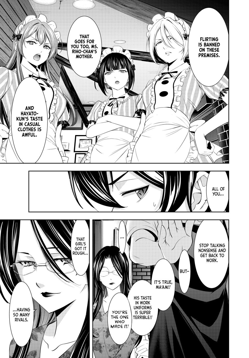 Goddess Café Terrace Chapter 179 page 11 - Chapter 179