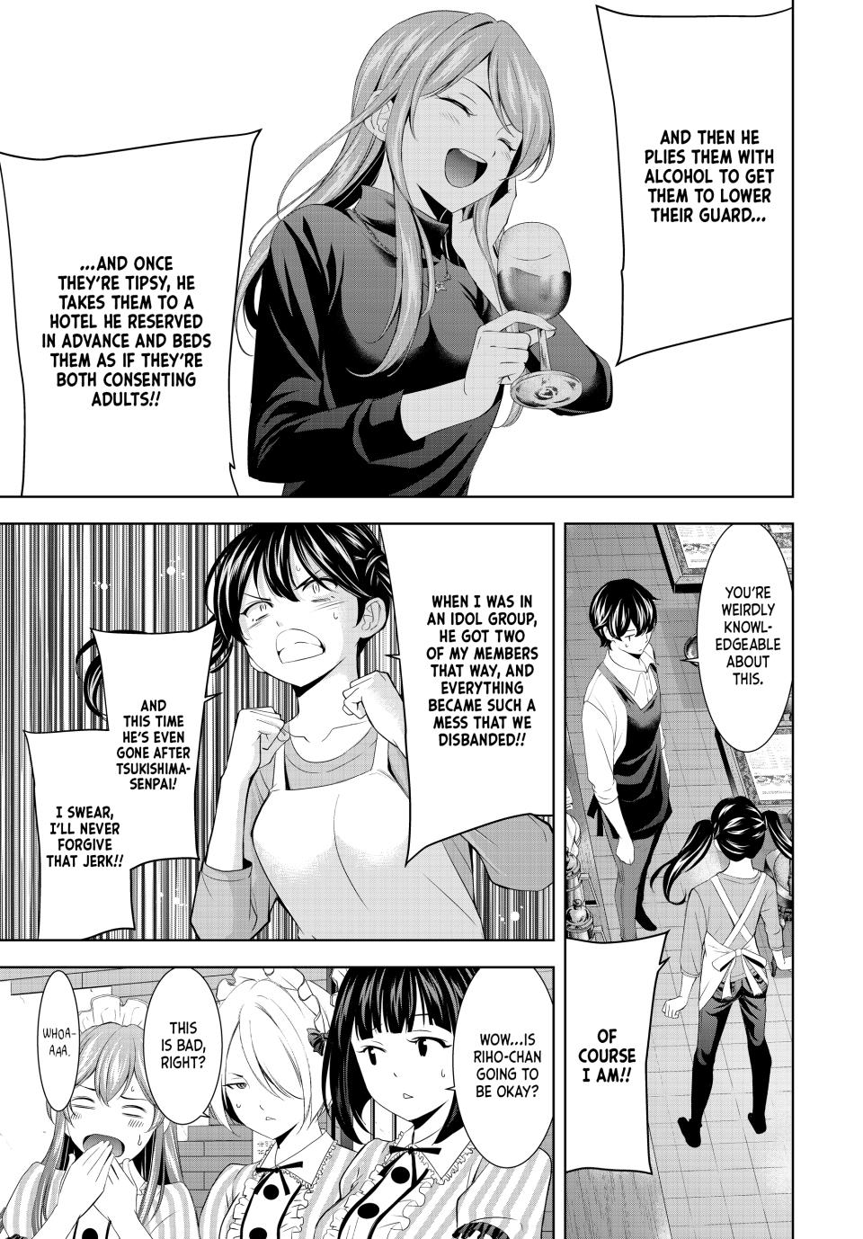 Goddess Café Terrace Chapter 179 page 15 - Chapter 179