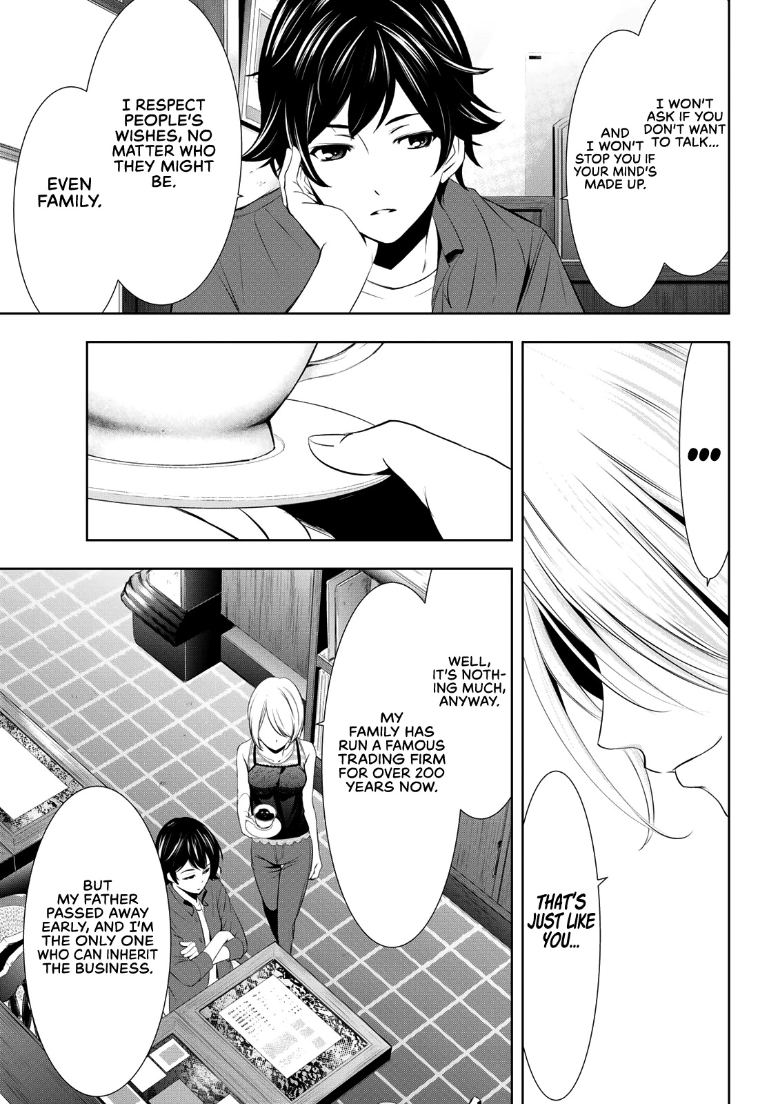 Goddess Café Terrace Chapter 18 page 12 - Chapter 18: Dates and Truths