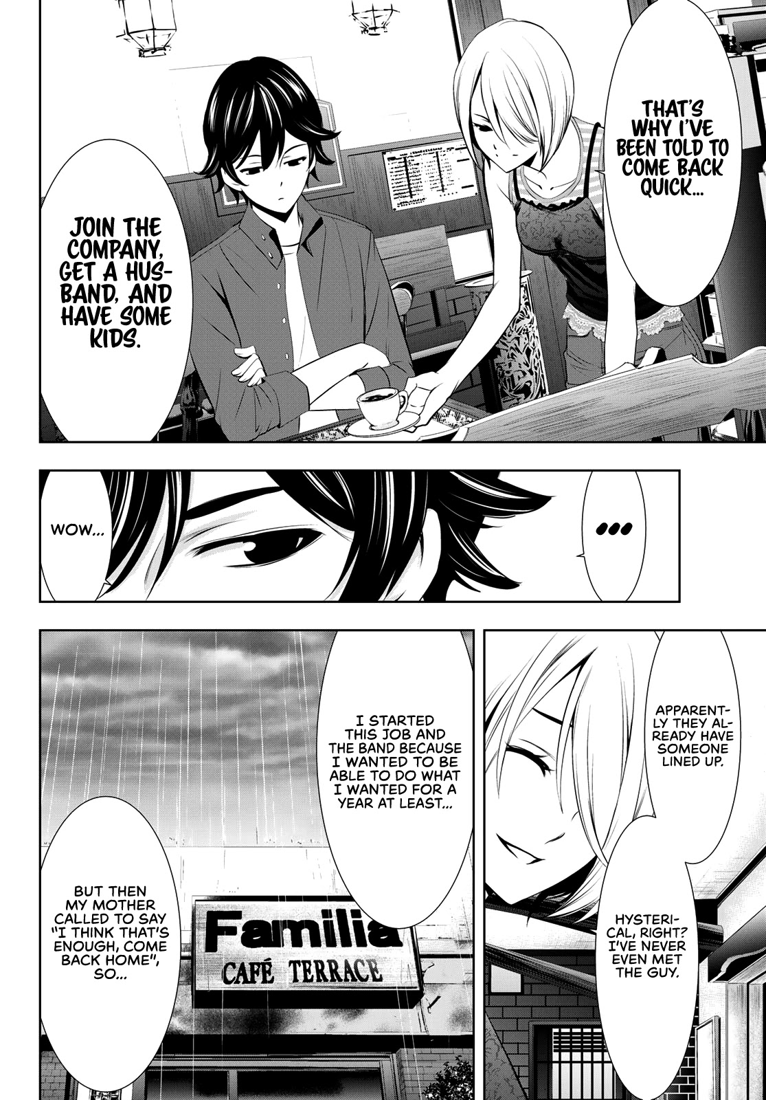 Goddess Café Terrace Chapter 18 page 13 - Chapter 18: Dates and Truths