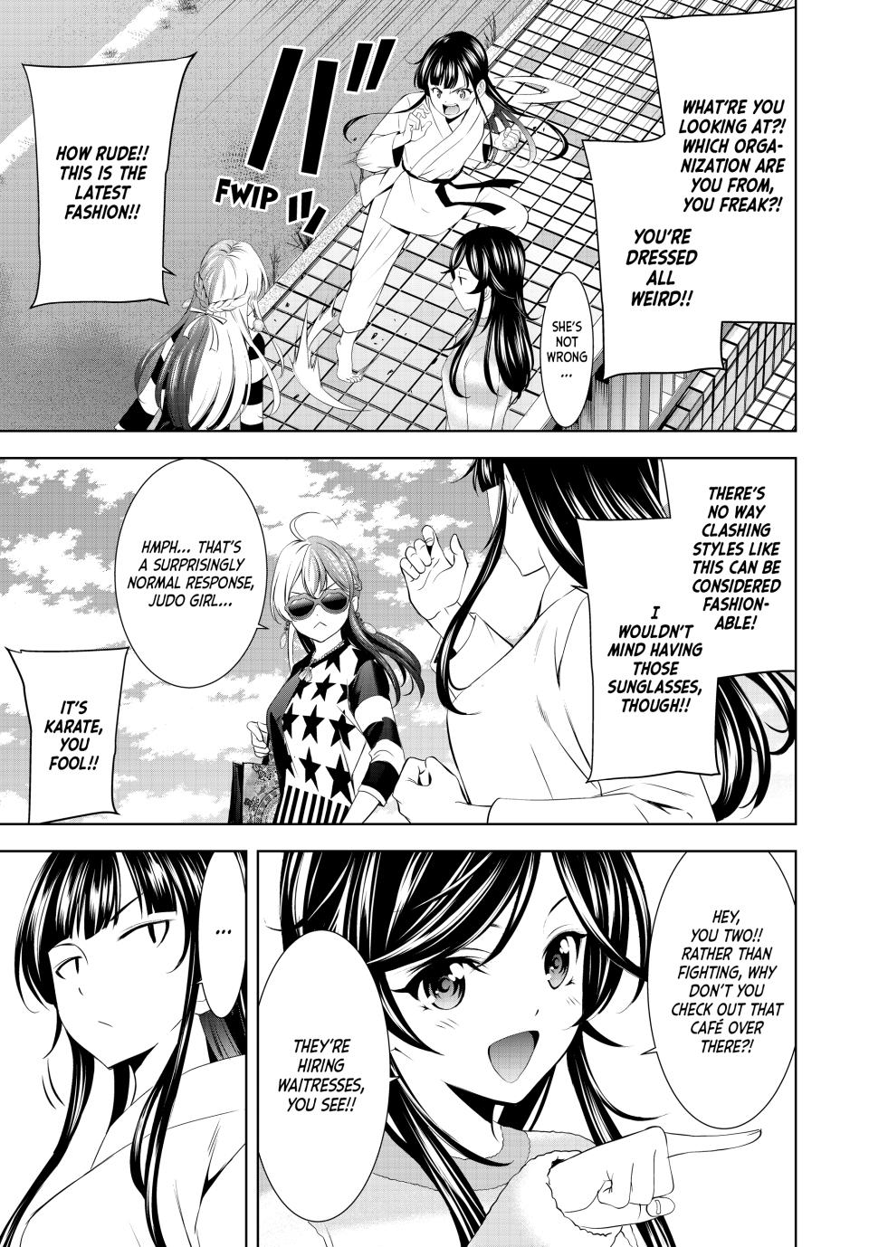 Goddess Café Terrace Chapter 196 page 13 - Chapter 196