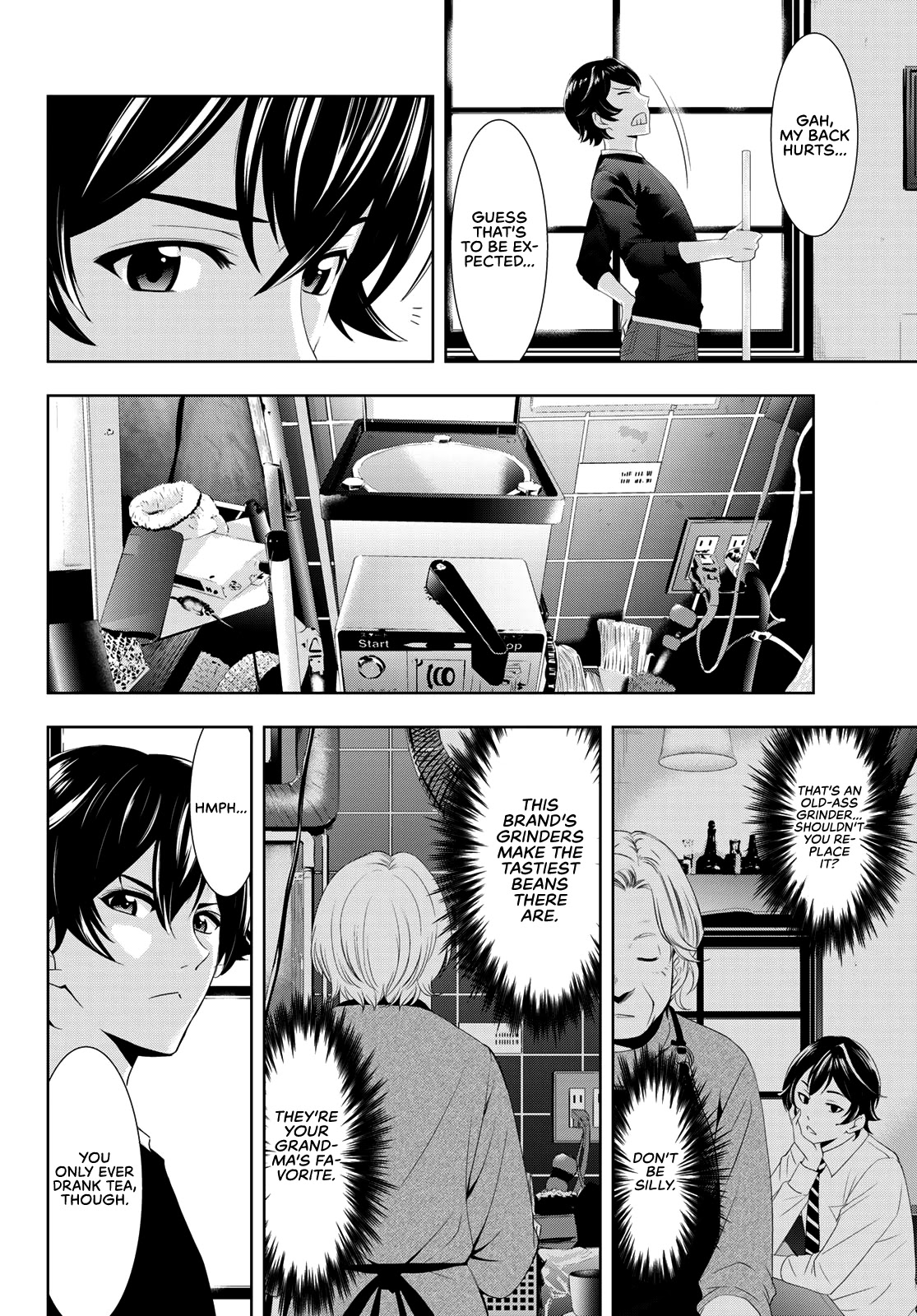 Goddess Café Terrace Chapter 2 page 15 - Chapter 2: Grandma's Promise