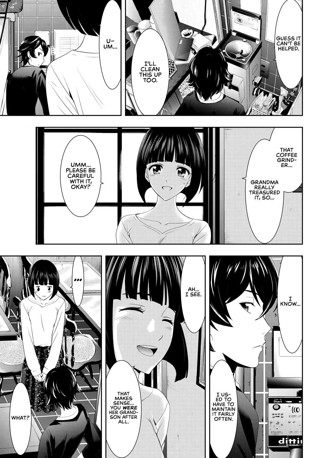 Goddess Café Terrace Chapter 2 page 16 - Chapter 2: Grandma's Promise