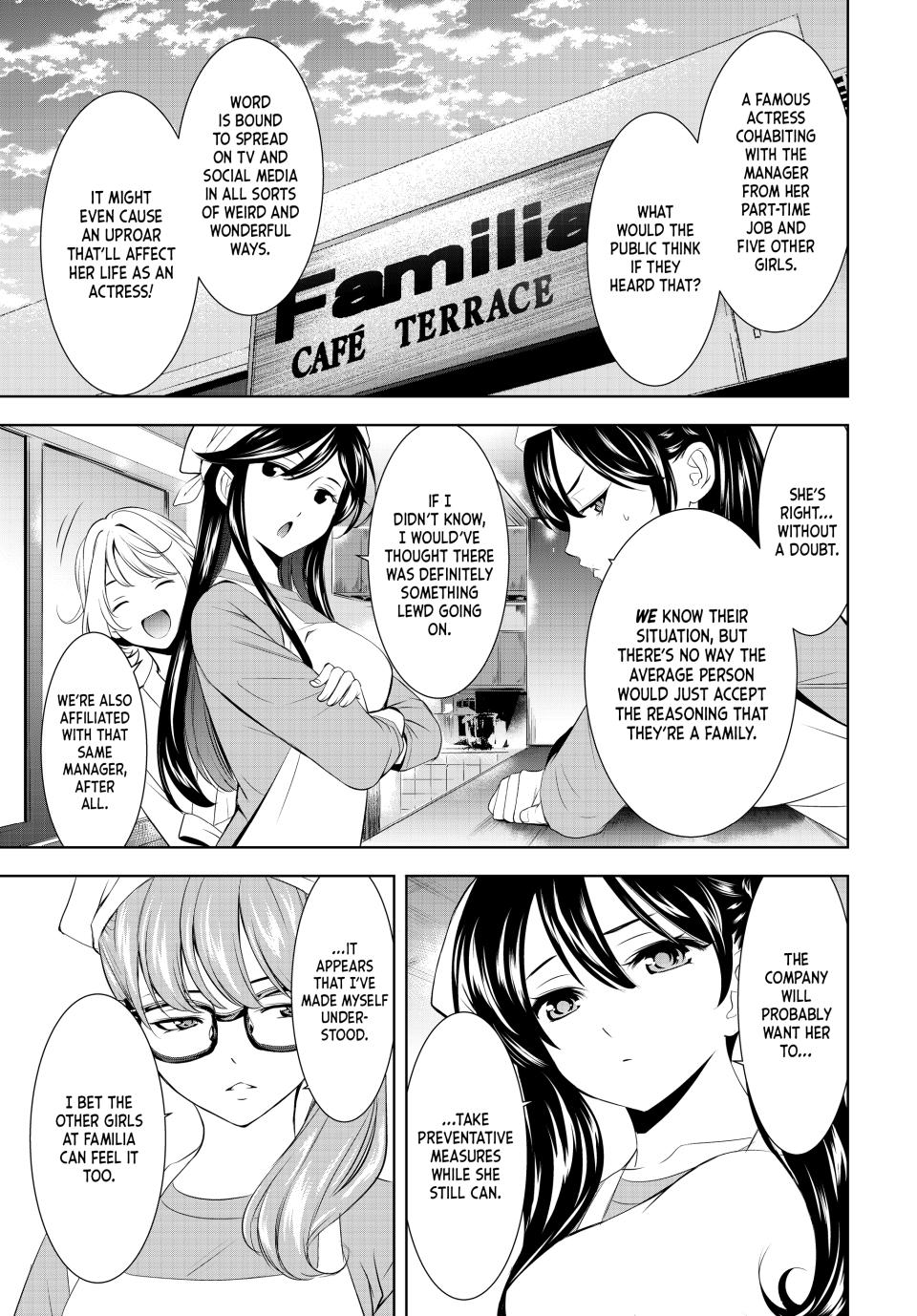 Goddess Café Terrace Chapter 200 page 8 - Chapter 200