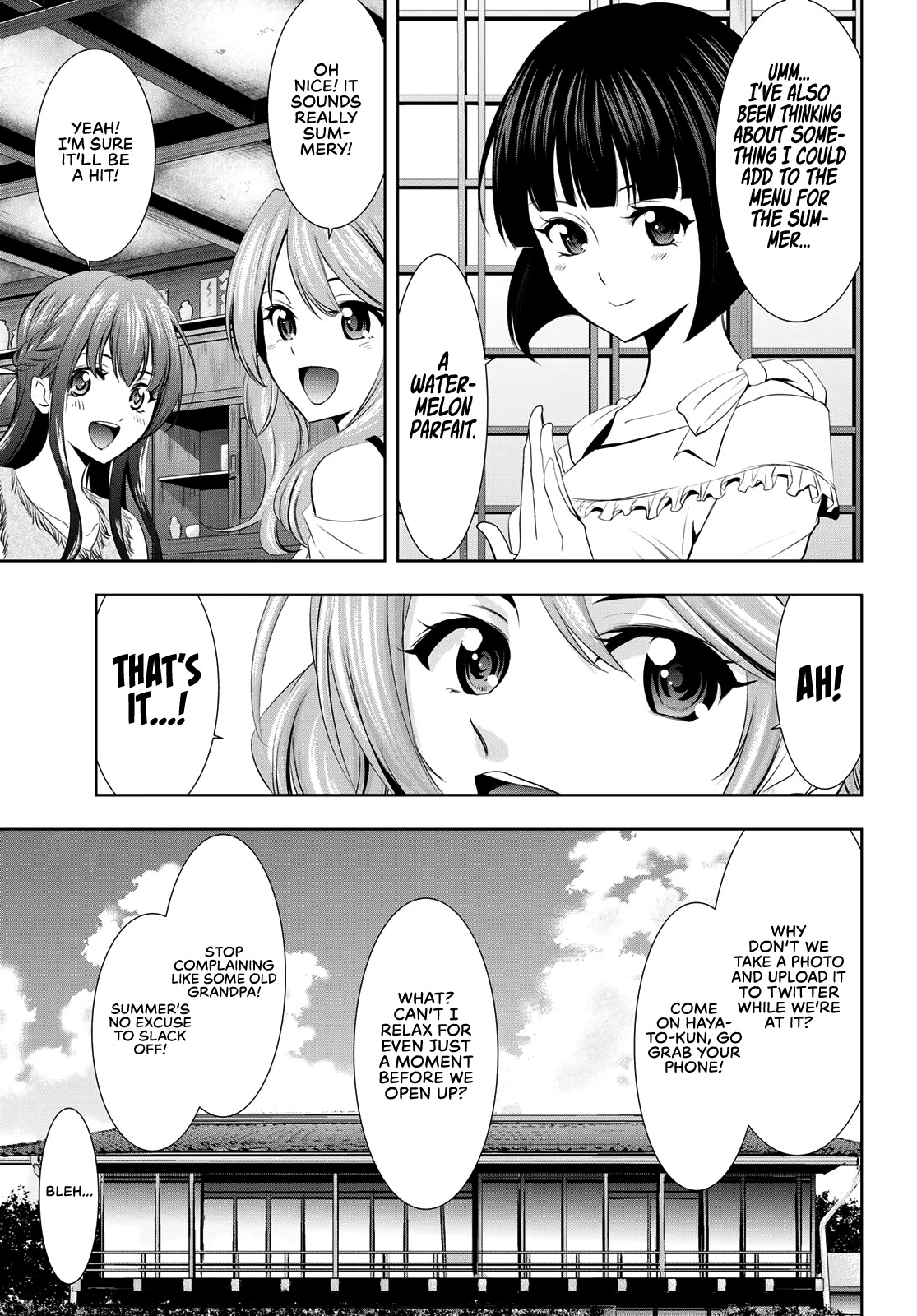 Goddess Café Terrace Chapter 21 page 6 - Chapter 21: The Start of Summer