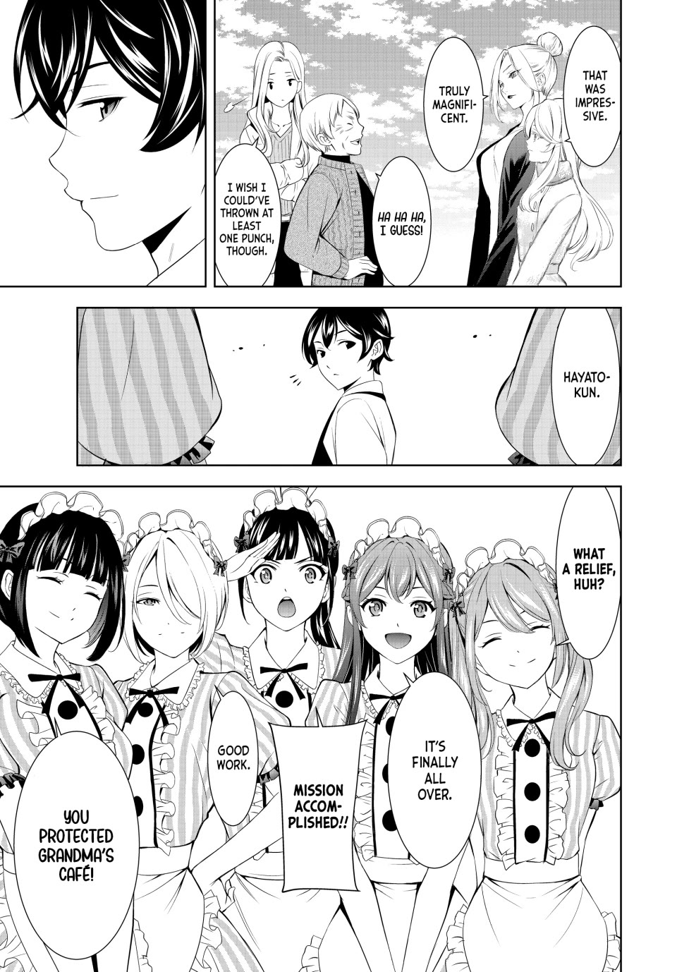 Goddess Café Terrace Chapter 214 page 17 - Chapter 214