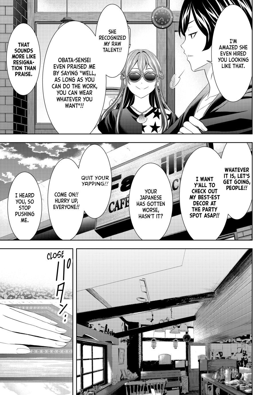 Goddess Café Terrace Chapter 216 page 12 - Chapter 216