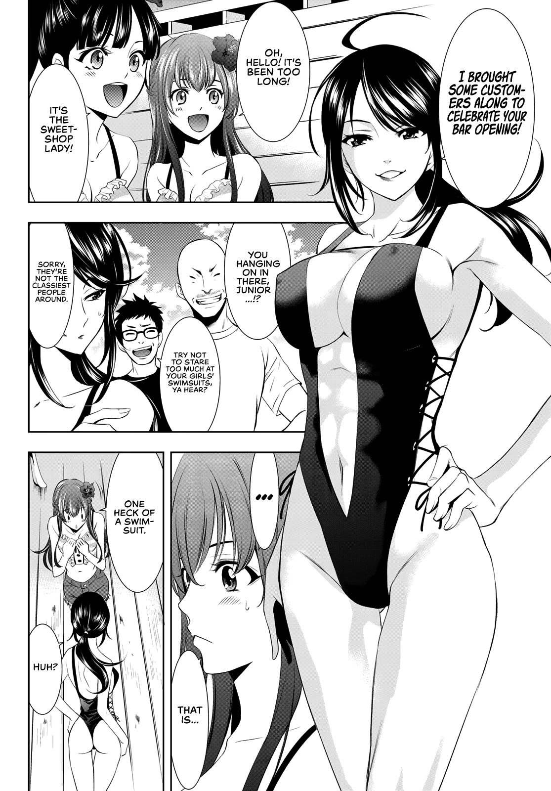 Goddess Café Terrace Chapter 23 page 6 - Chapter 23: In Full Summer