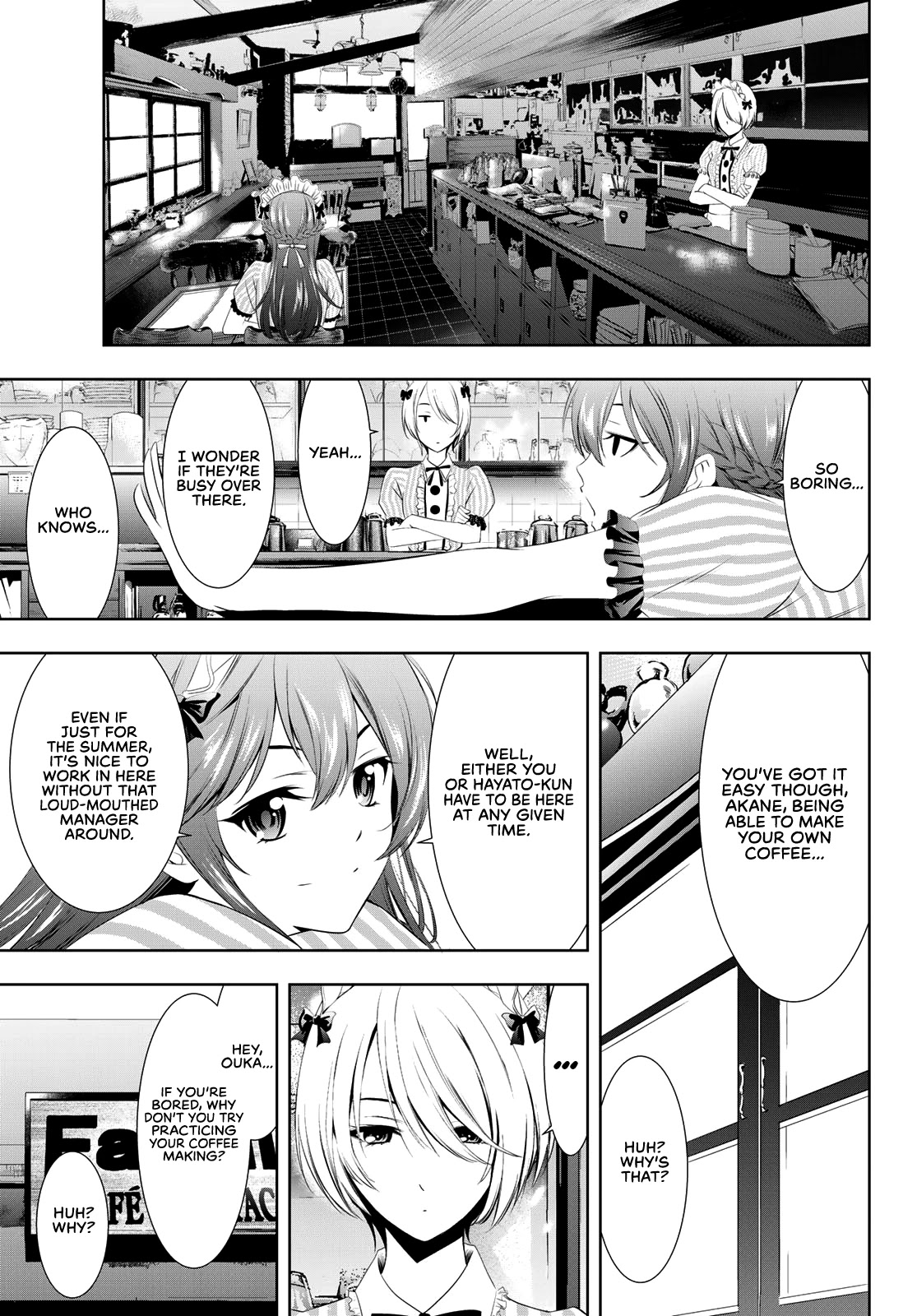 Goddess Café Terrace Chapter 24 page 6 - Chapter 24: A Woman's Mind and the Summer Wind