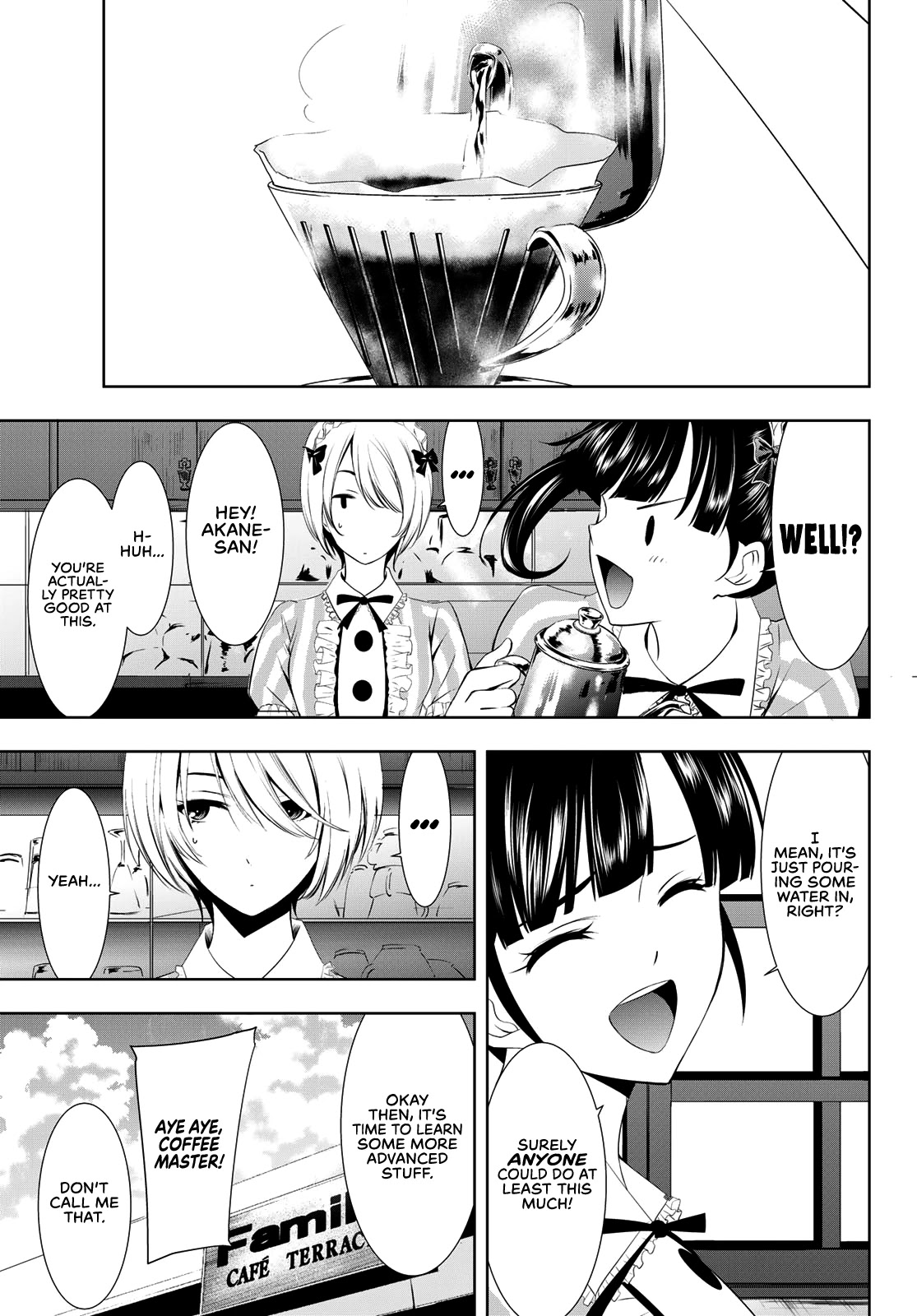 Goddess Café Terrace Chapter 25 page 10 - Chapter 25: Riho and Her Past