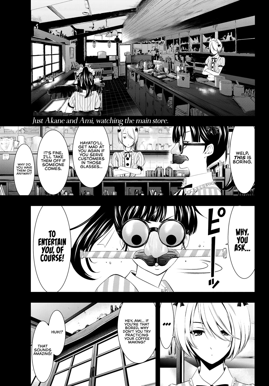 Goddess Café Terrace Chapter 25 page 2 - Chapter 25: Riho and Her Past