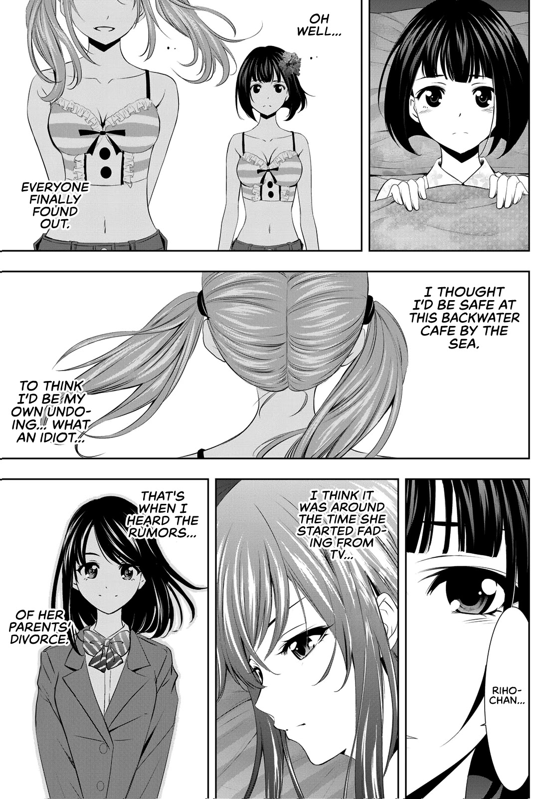 Goddess Café Terrace Chapter 26 page 4 - Chapter 26: Acting and the Truth