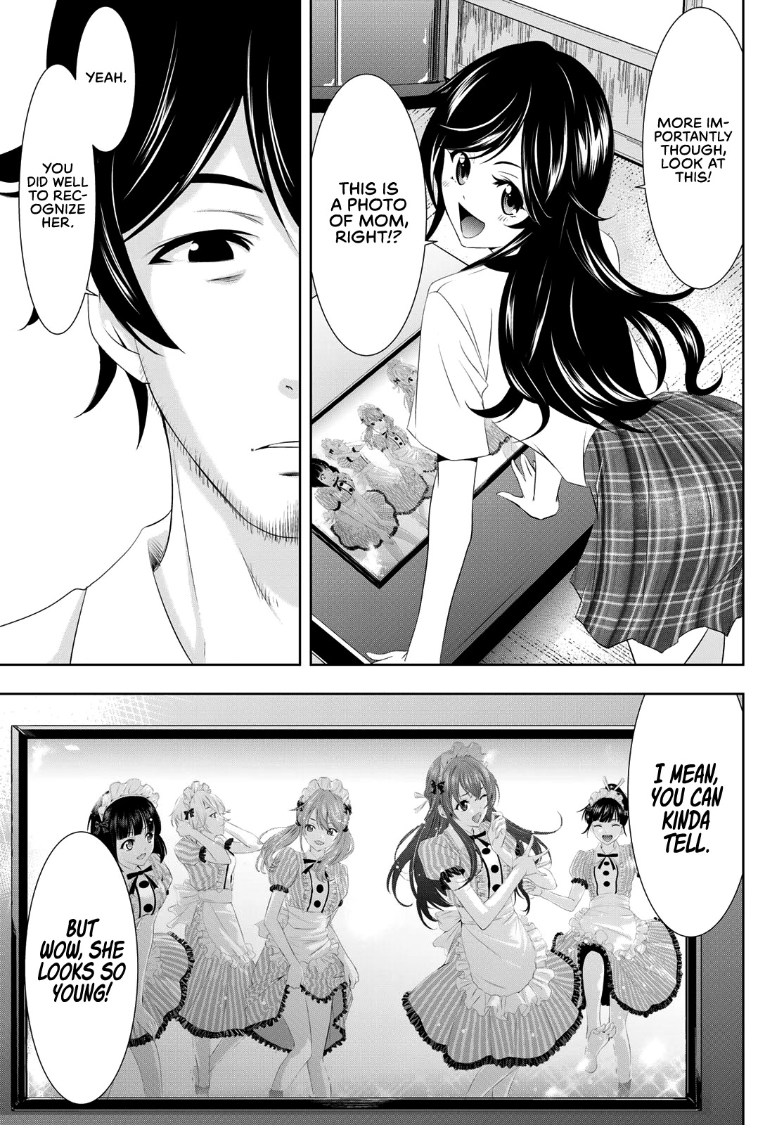 Goddess Café Terrace Chapter 27 page 6 - Chapter 27: Future and Past