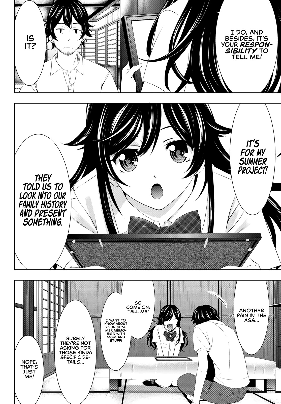 Goddess Café Terrace Chapter 27 page 9 - Chapter 27: Future and Past