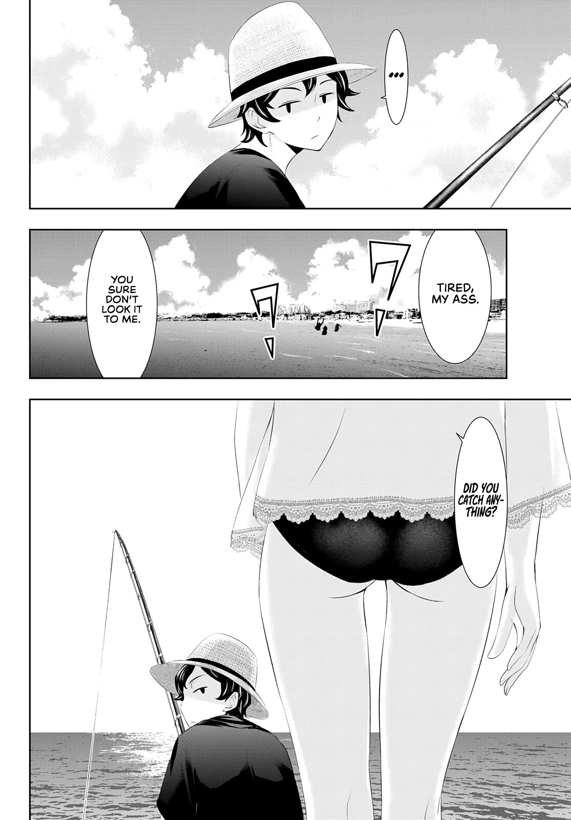 Goddess Café Terrace Chapter 28 page 10 - Chapter 28: A Dip in the Sea
