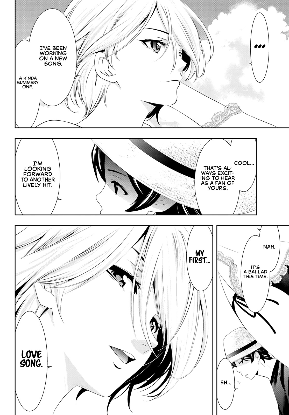 Goddess Café Terrace Chapter 28 page 12 - Chapter 28: A Dip in the Sea