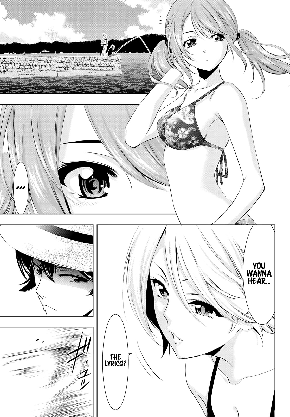 Goddess Café Terrace Chapter 28 page 13 - Chapter 28: A Dip in the Sea
