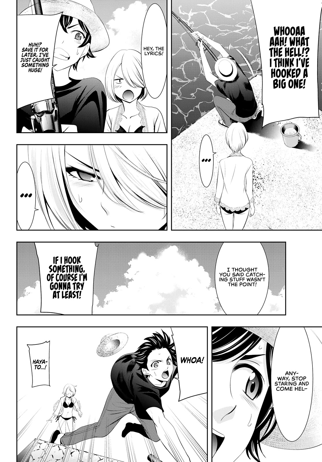 Goddess Café Terrace Chapter 28 page 14 - Chapter 28: A Dip in the Sea