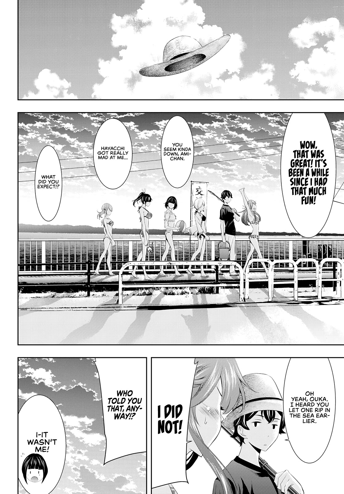 Goddess Café Terrace Chapter 28 page 16 - Chapter 28: A Dip in the Sea