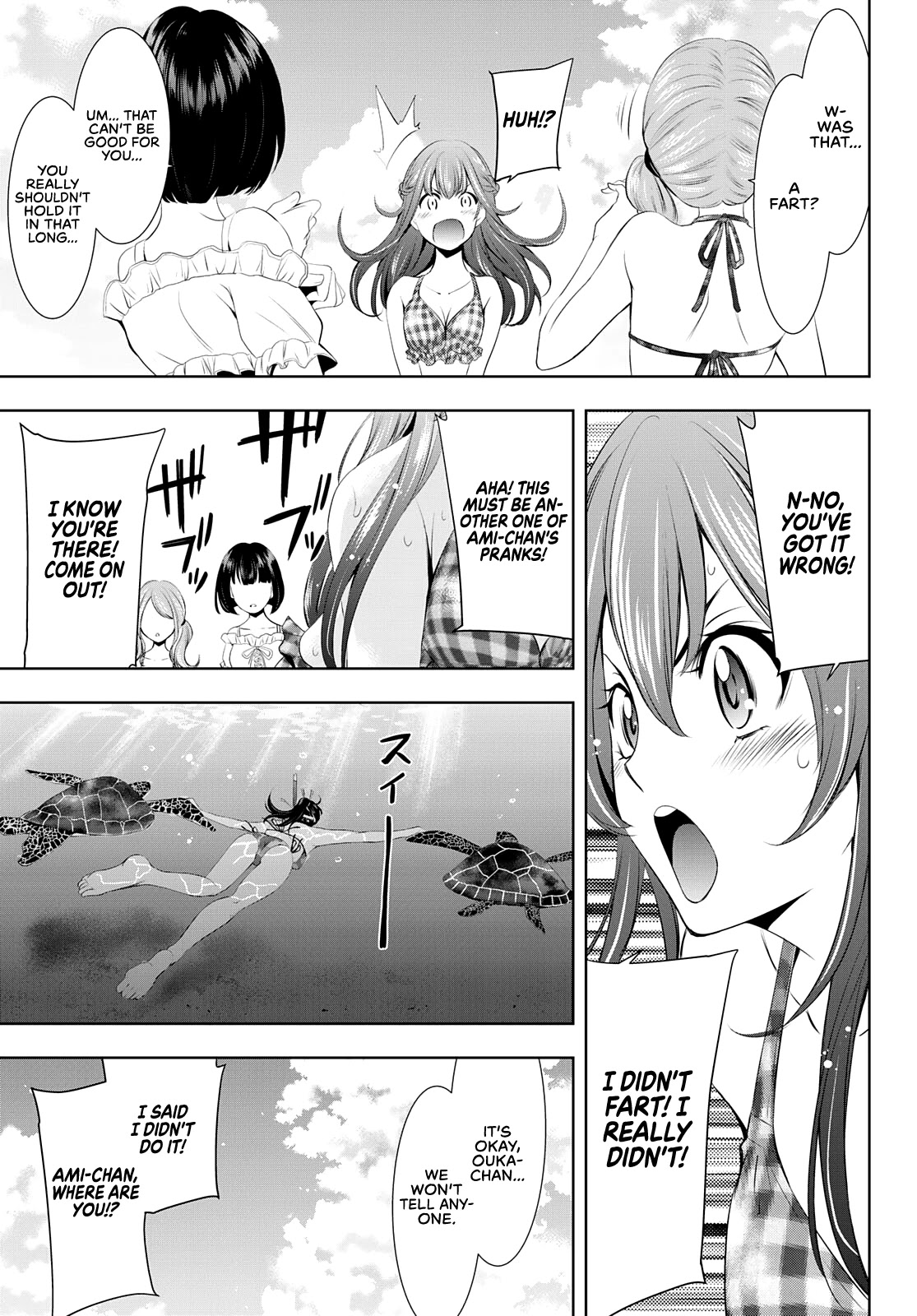 Goddess Café Terrace Chapter 28 page 9 - Chapter 28: A Dip in the Sea