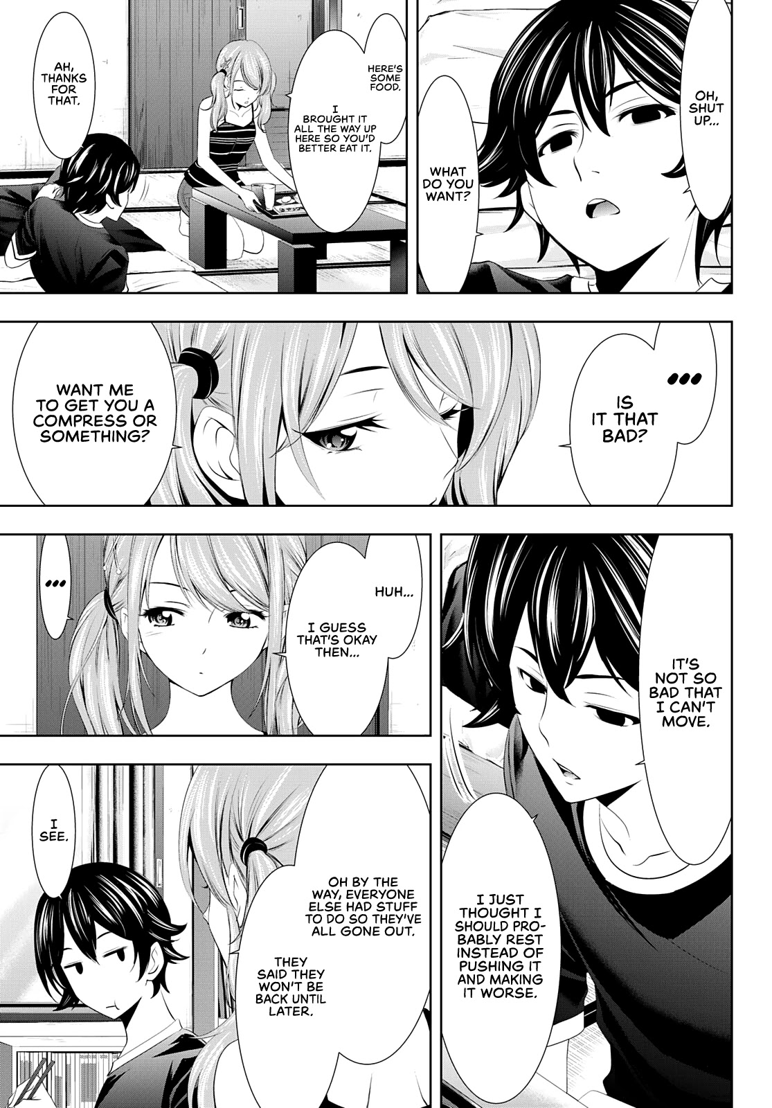 Goddess Café Terrace Chapter 29 page 8 - Chapter 29: Firework Display