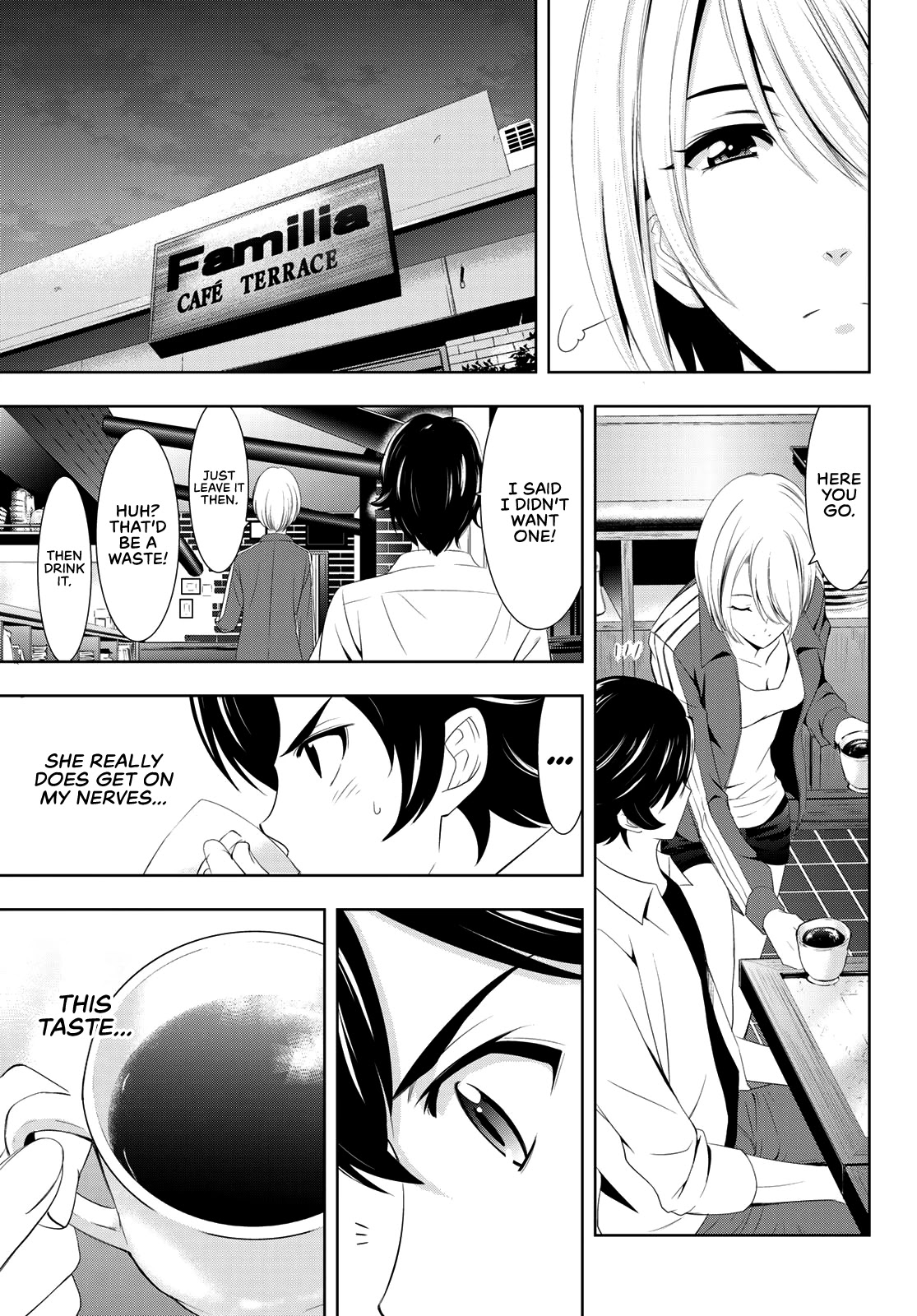 Goddess Café Terrace Chapter 3 page 12 - Chapter 3: Pre-Opening